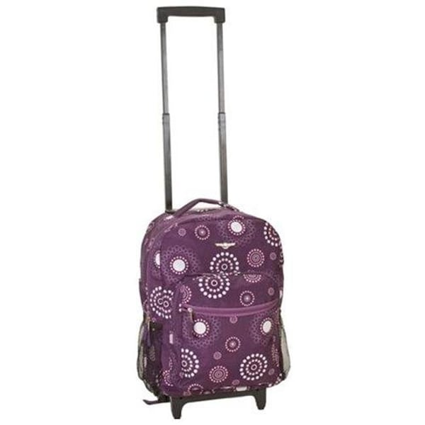 Rockland Rockland R01-OWL 17 in. ROLLING BACKPACK R01-OWL - main